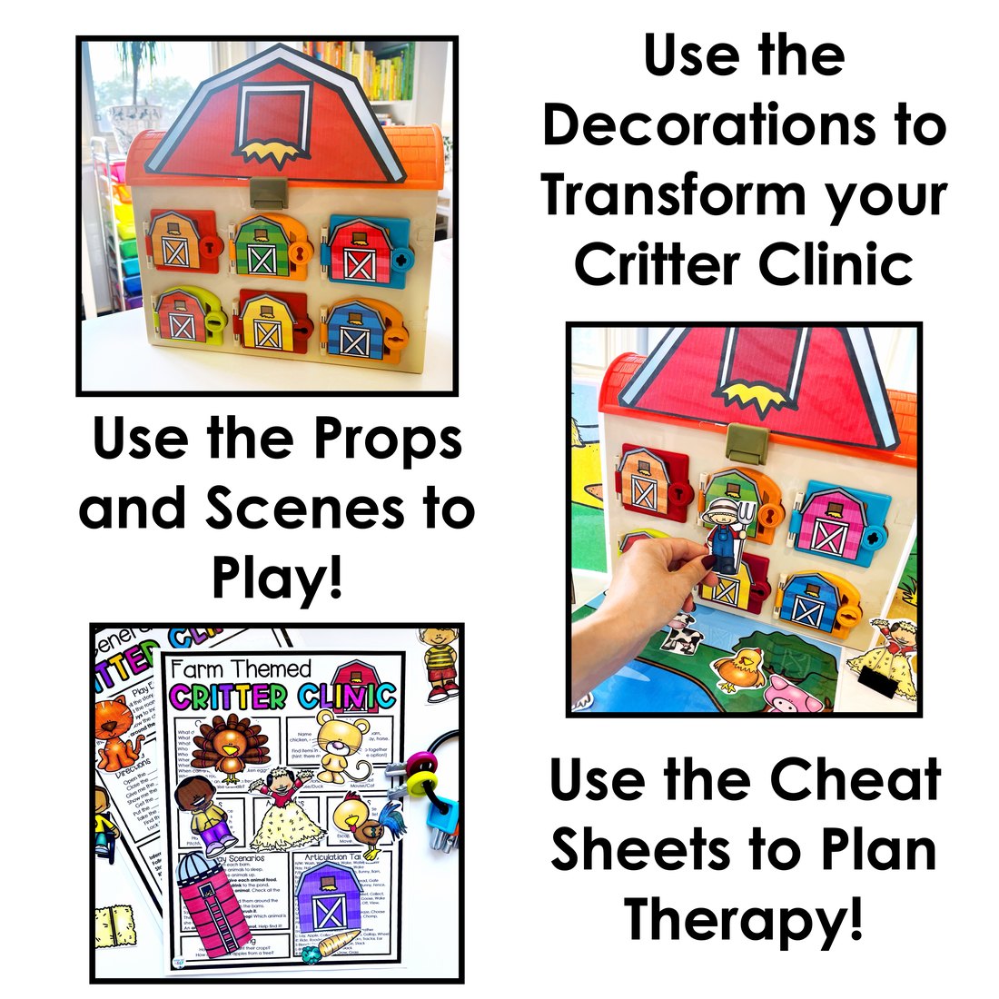 Farm Critter Clinic speech therapy toy companion – image 2