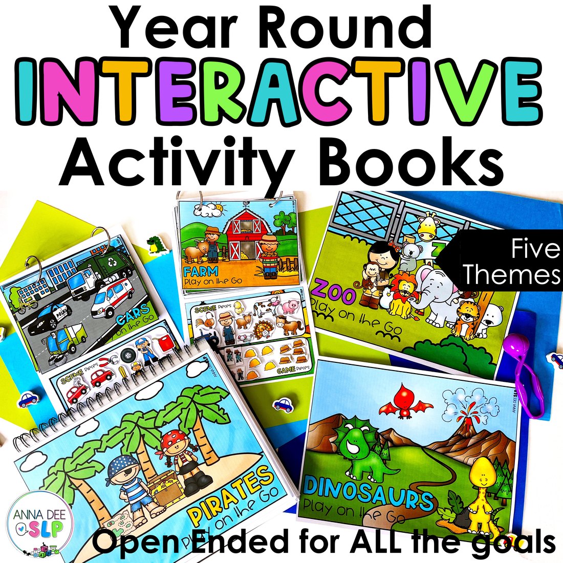 Year Round Interactive Scenes and Games for speech therapy