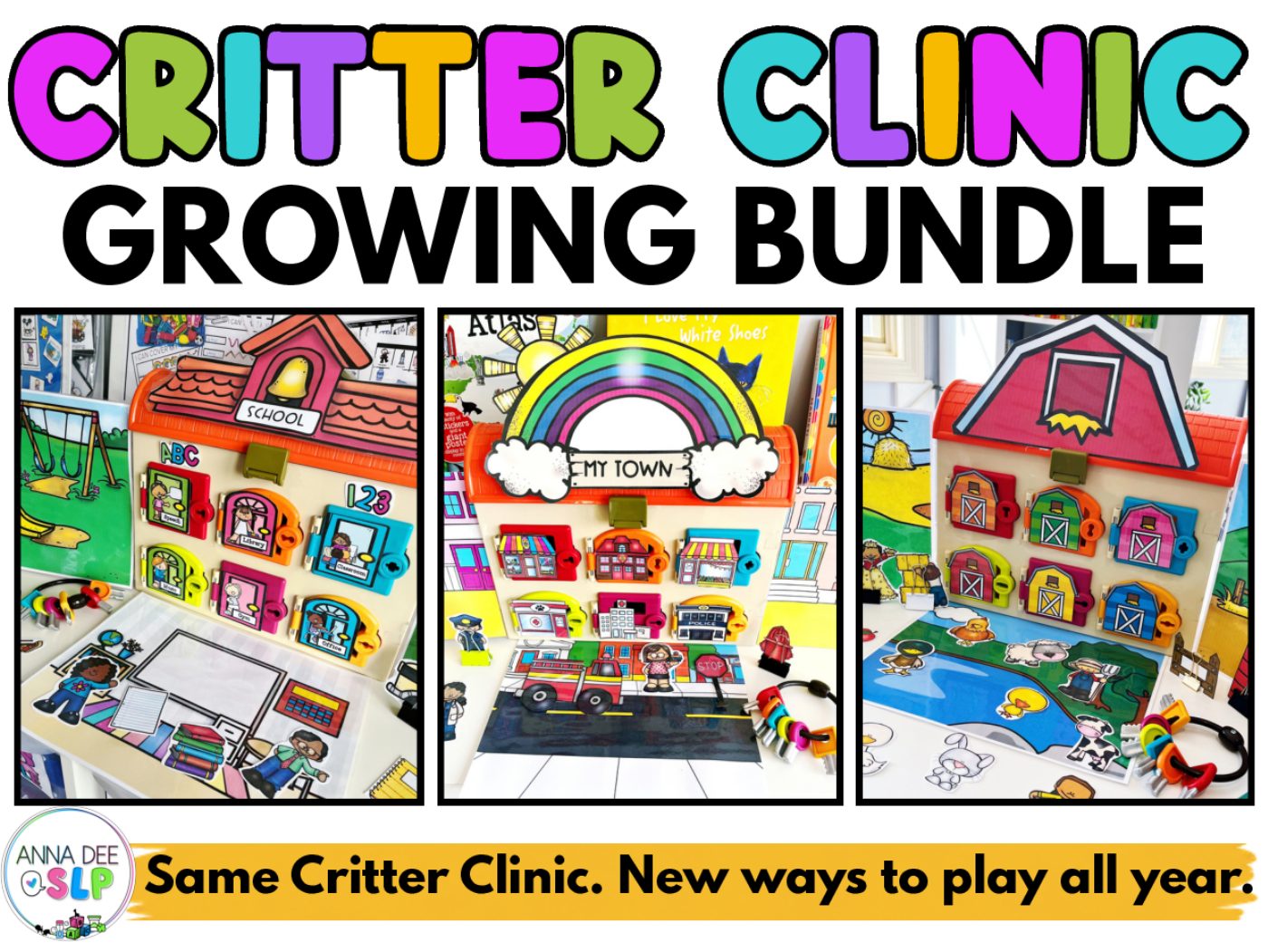 Growing Bundle Critter Clinic preview page 1