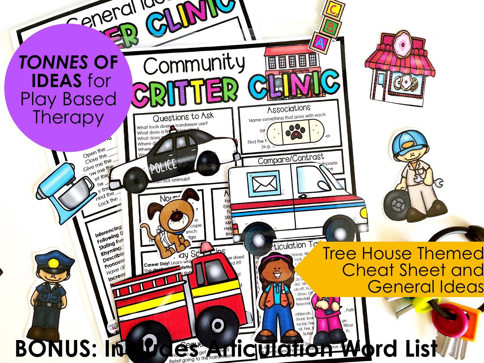 Community Helpers Critter Clinic preview page 4