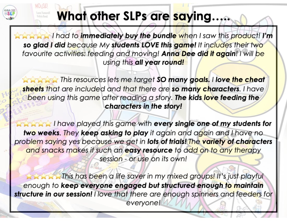 Easter Interactive Feeding Game for speech therapy preview page 7