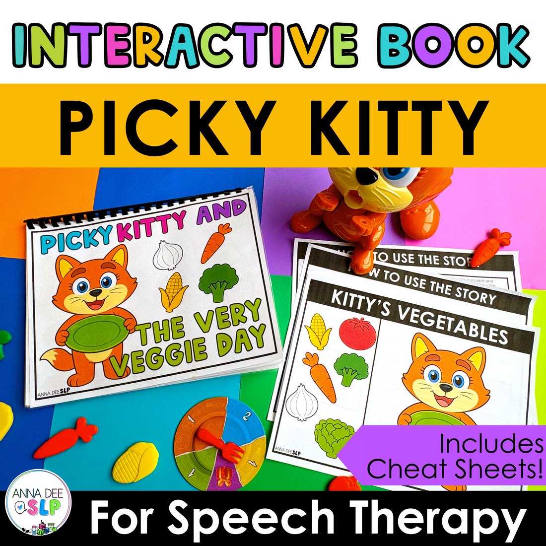 Picky Kitty Interactive Story for speech therapy