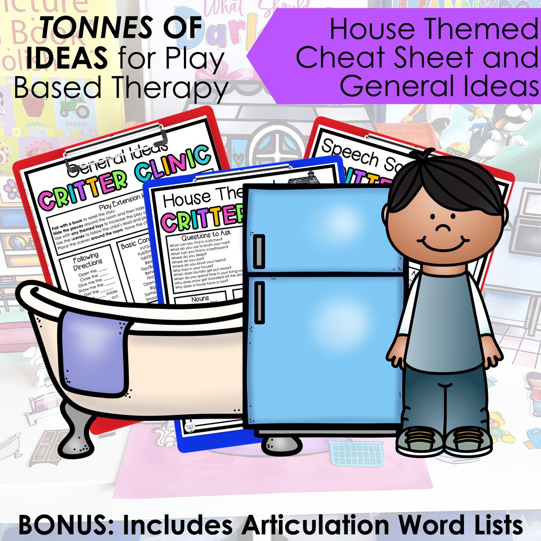 House Critter Clinic speech therapy toy companion – image 4