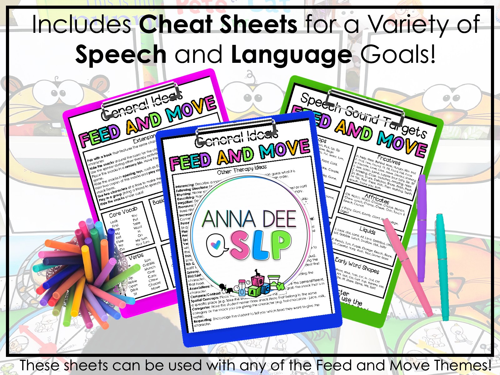Pet Interactive Feeding Game for speech therapy preview page 6