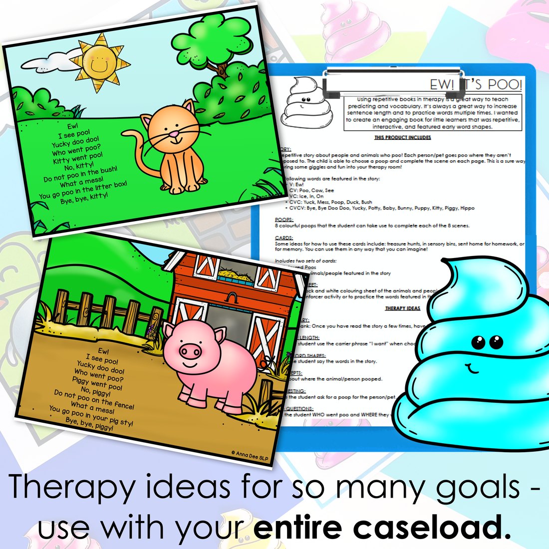 Apraxia Interactive Book for Preschool for speech therapy – image 4