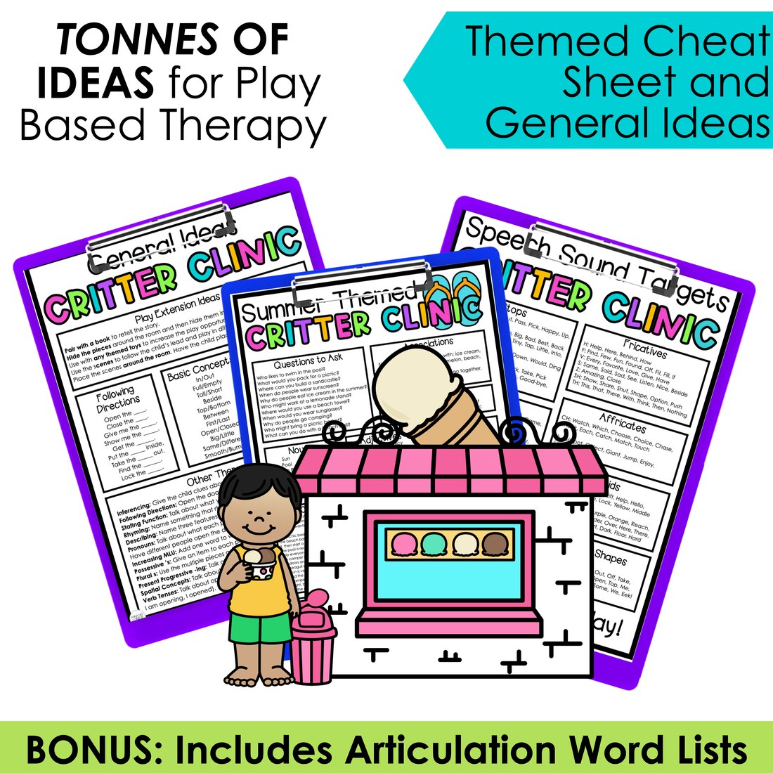 Summer Critter Clinic speech therapy toy companion – image 4