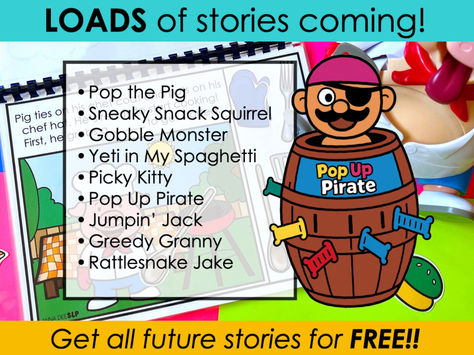 Interactive Story Companions Bundle for speech therapy preview page 5