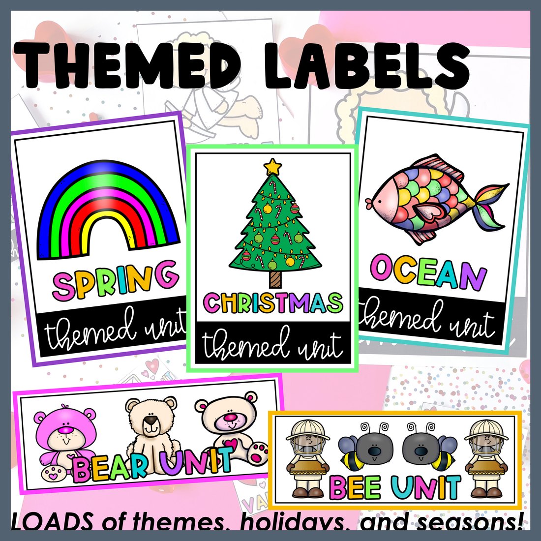 Office Organization Labels for speech therapy – image 2