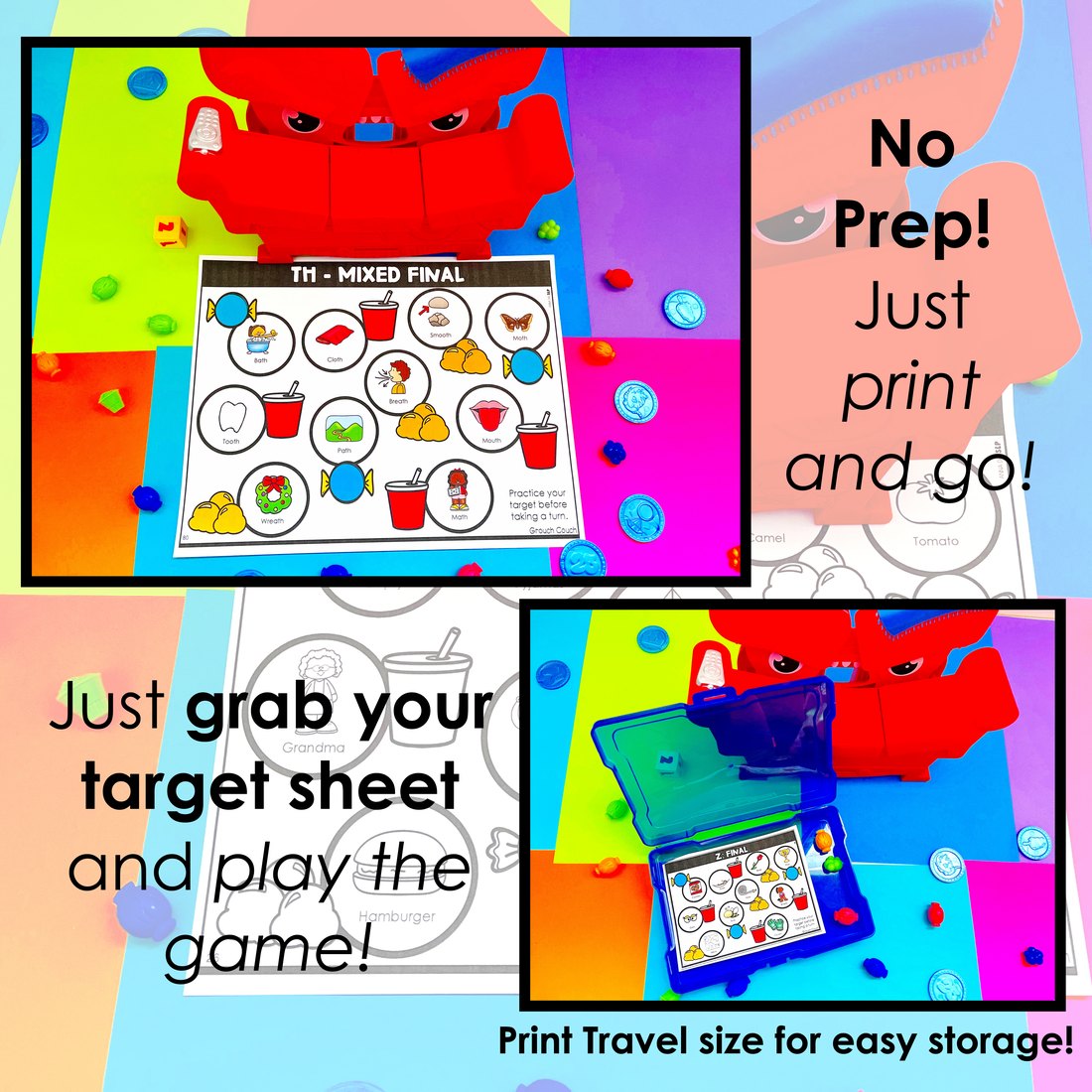 Grouch Couch game companion for speech therapy – image 2