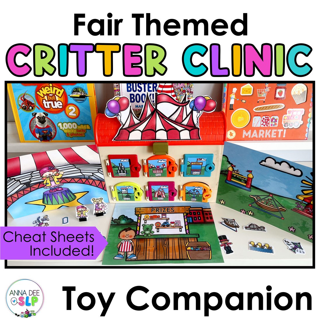 Fair Critter Clinic speech therapy toy companion