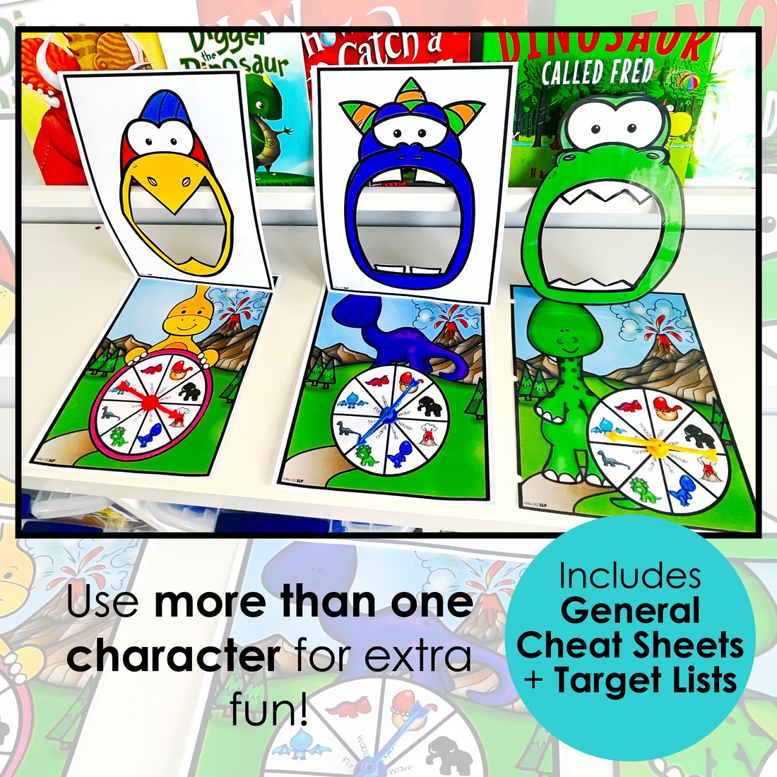 Dinosaur Interactive Feeding Game for speech therapy – image 4