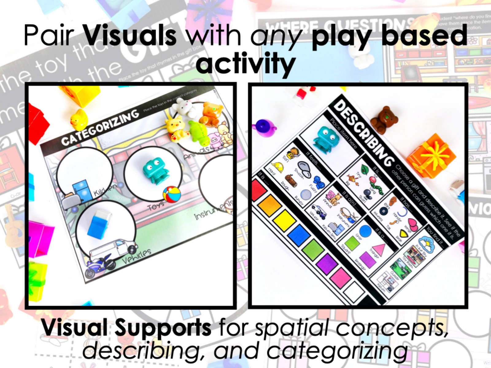 Counting Surprise Presents Toy Companion for speech therapy preview page 4