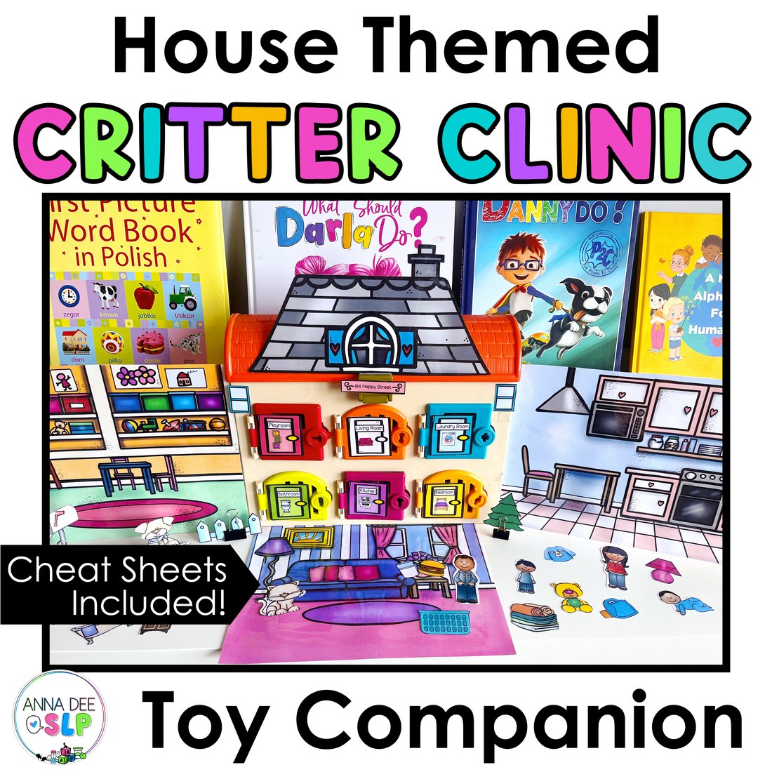 House Critter Clinic speech therapy toy companion