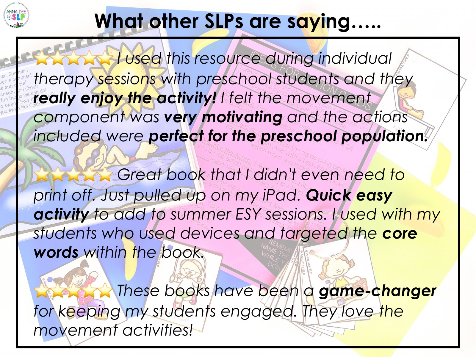 Repetitive Seasonal Books Bundle for speech therapy preview page 5