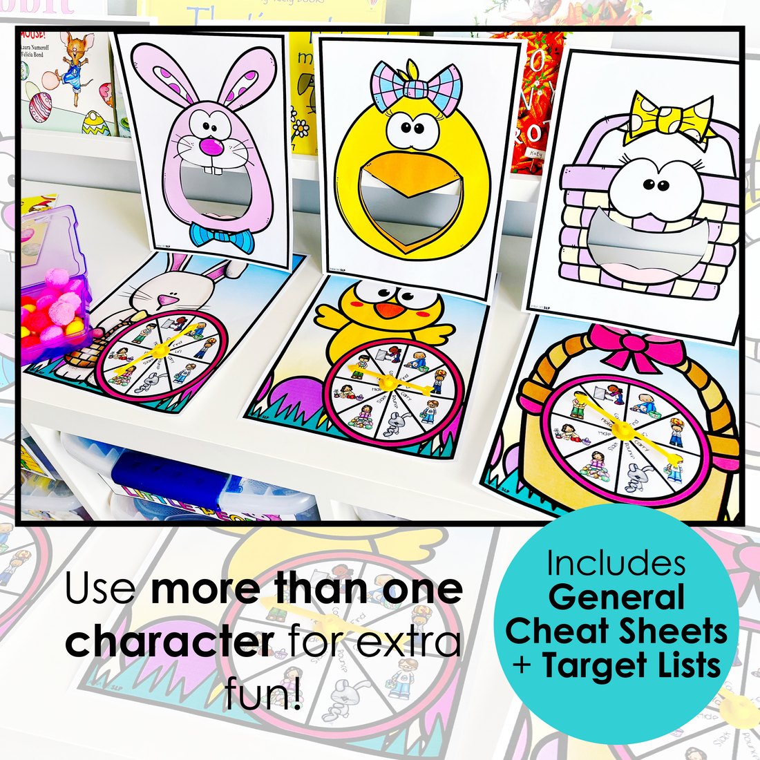 Easter Interactive Feeding Game for speech therapy – image 4