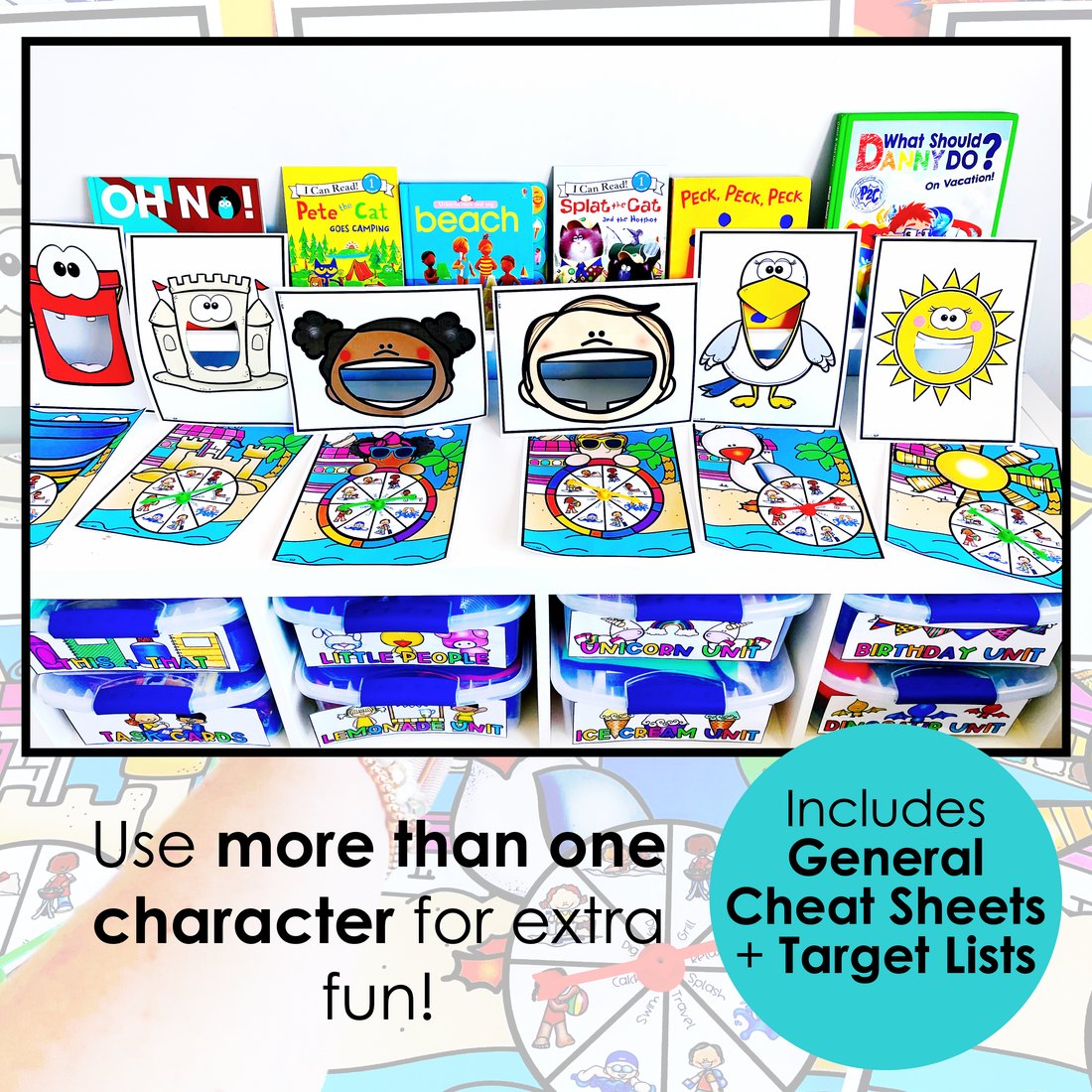 Summer Feed and Move Game for speech therapy – image 4