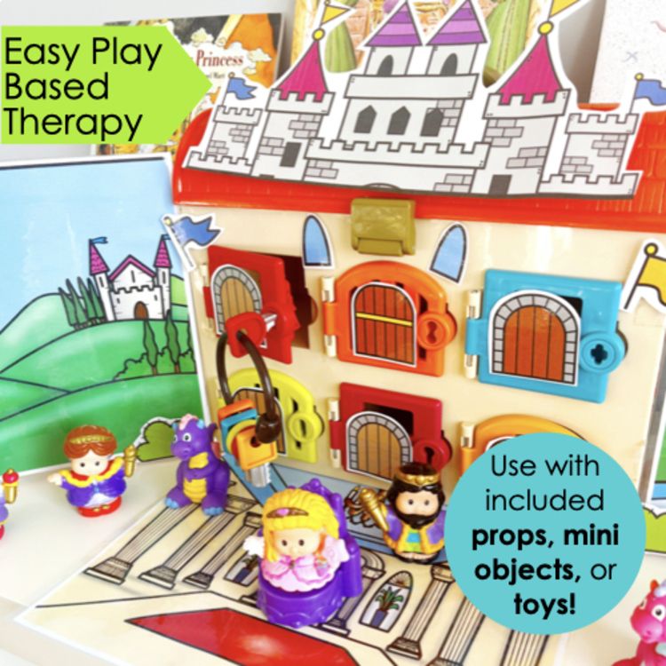 Castle Critter Clinic speech therapy toy companion – image 3