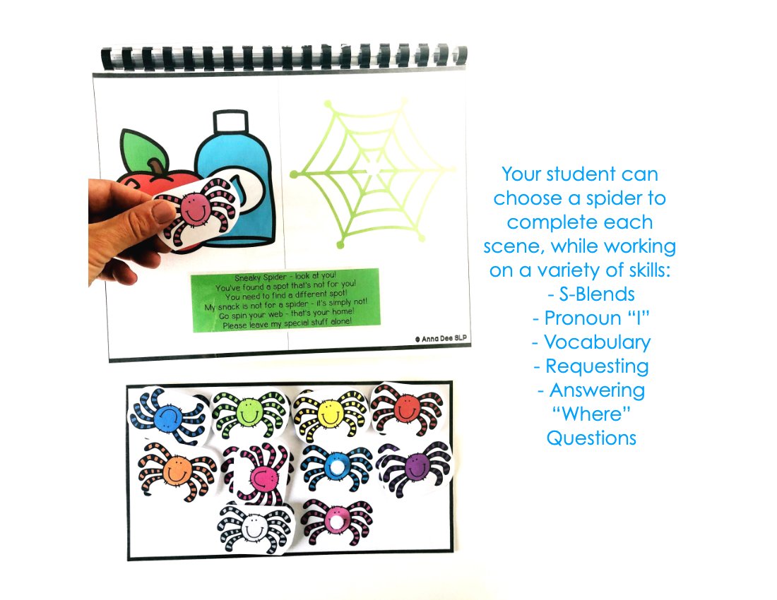 S-Blends Repetitive and Interactive Story Book for speech therapy preview page 1