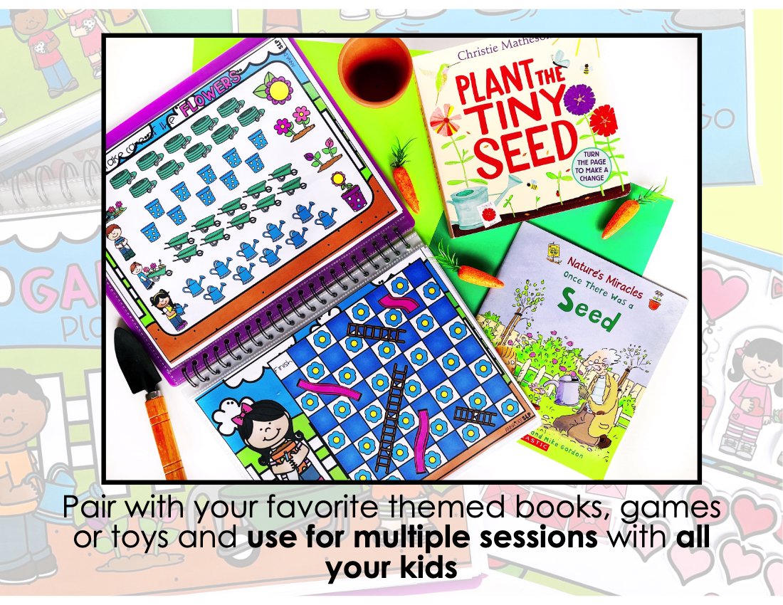 Spring Interactive Scenes and Games for speech therapy preview page 4