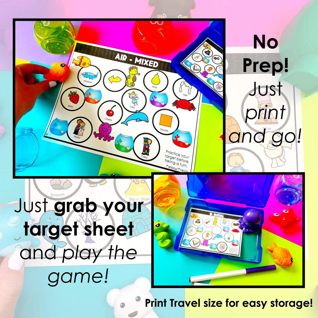 Fishbowl Friends Toy Companion for speech therapy – image 2