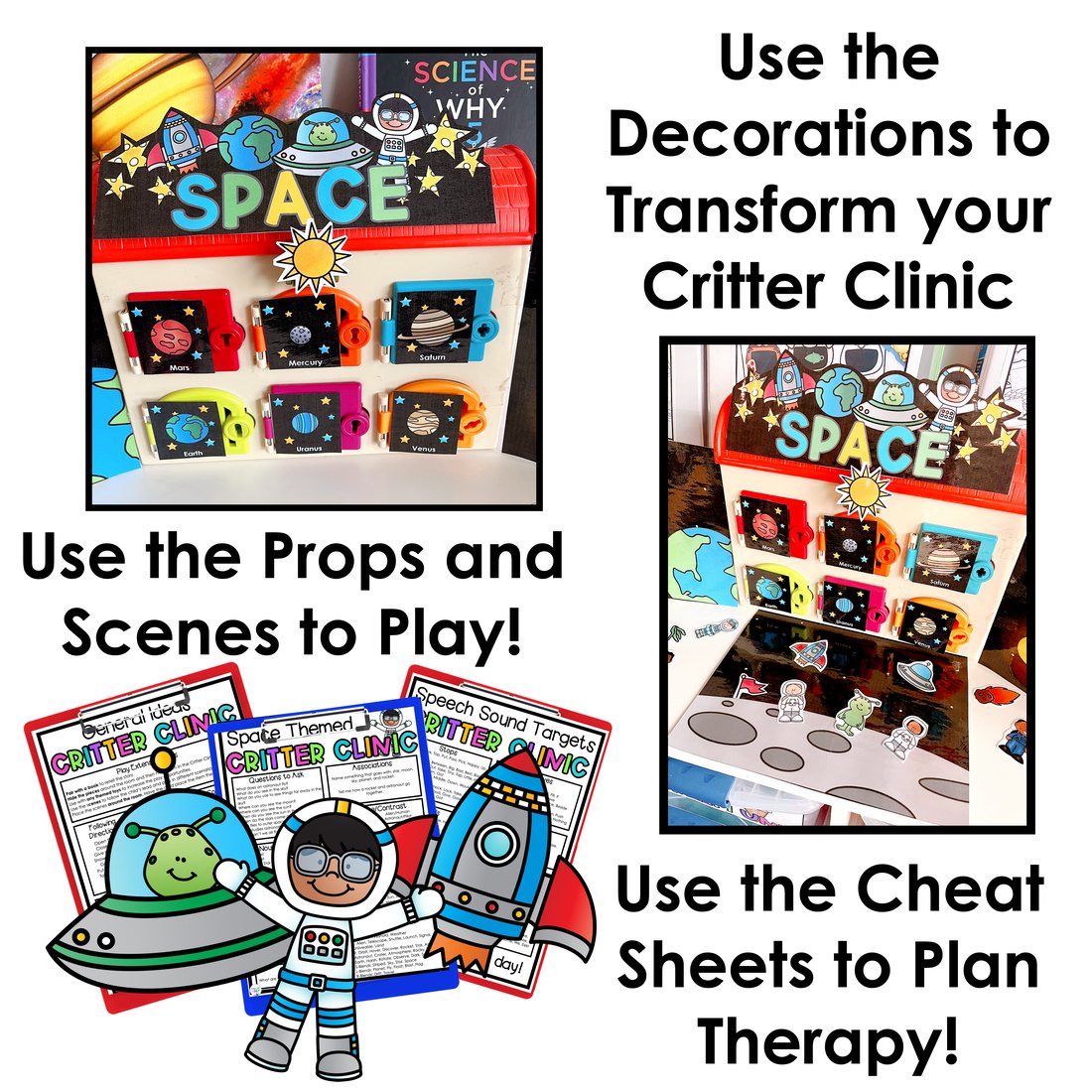 Space Critter Clinic speech therapy toy companion – image 2