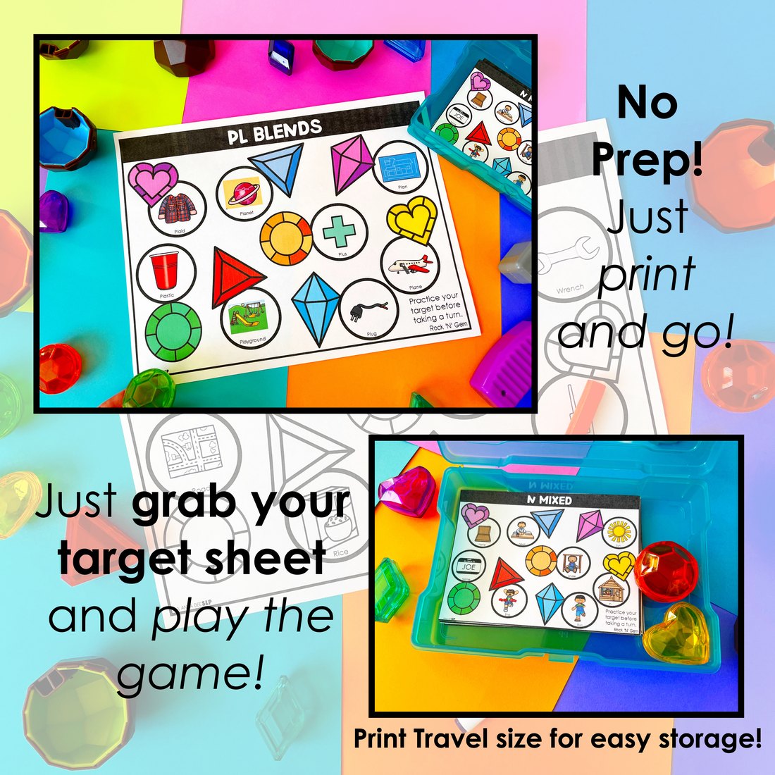 Rock n Gem Toy Companion for speech therapy – image 2