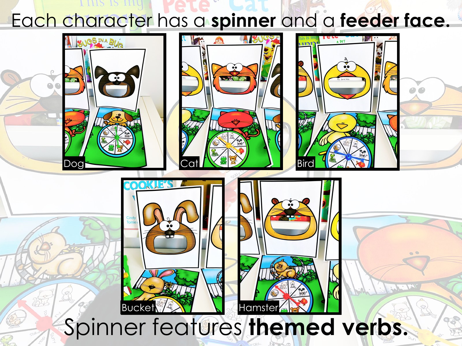 Pet Interactive Feeding Game for speech therapy preview page 5