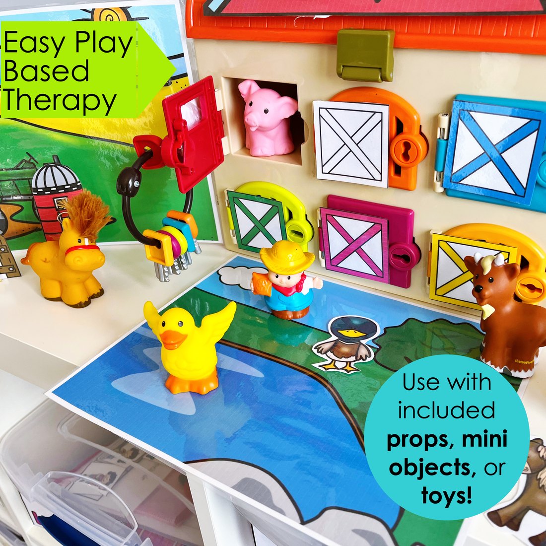 Farm Critter Clinic speech therapy toy companion – image 3