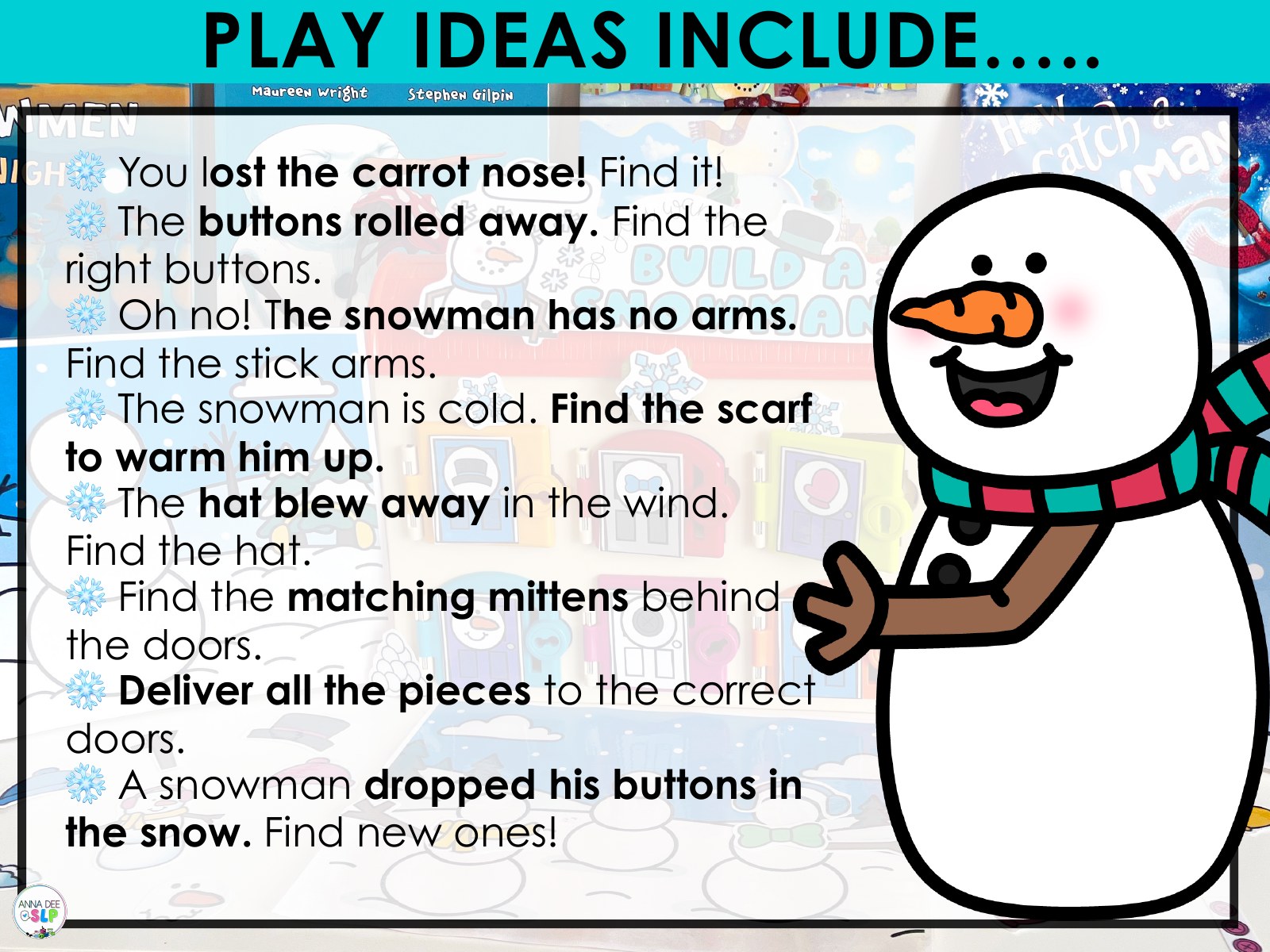 Snowman Critter Clinic preview page 5