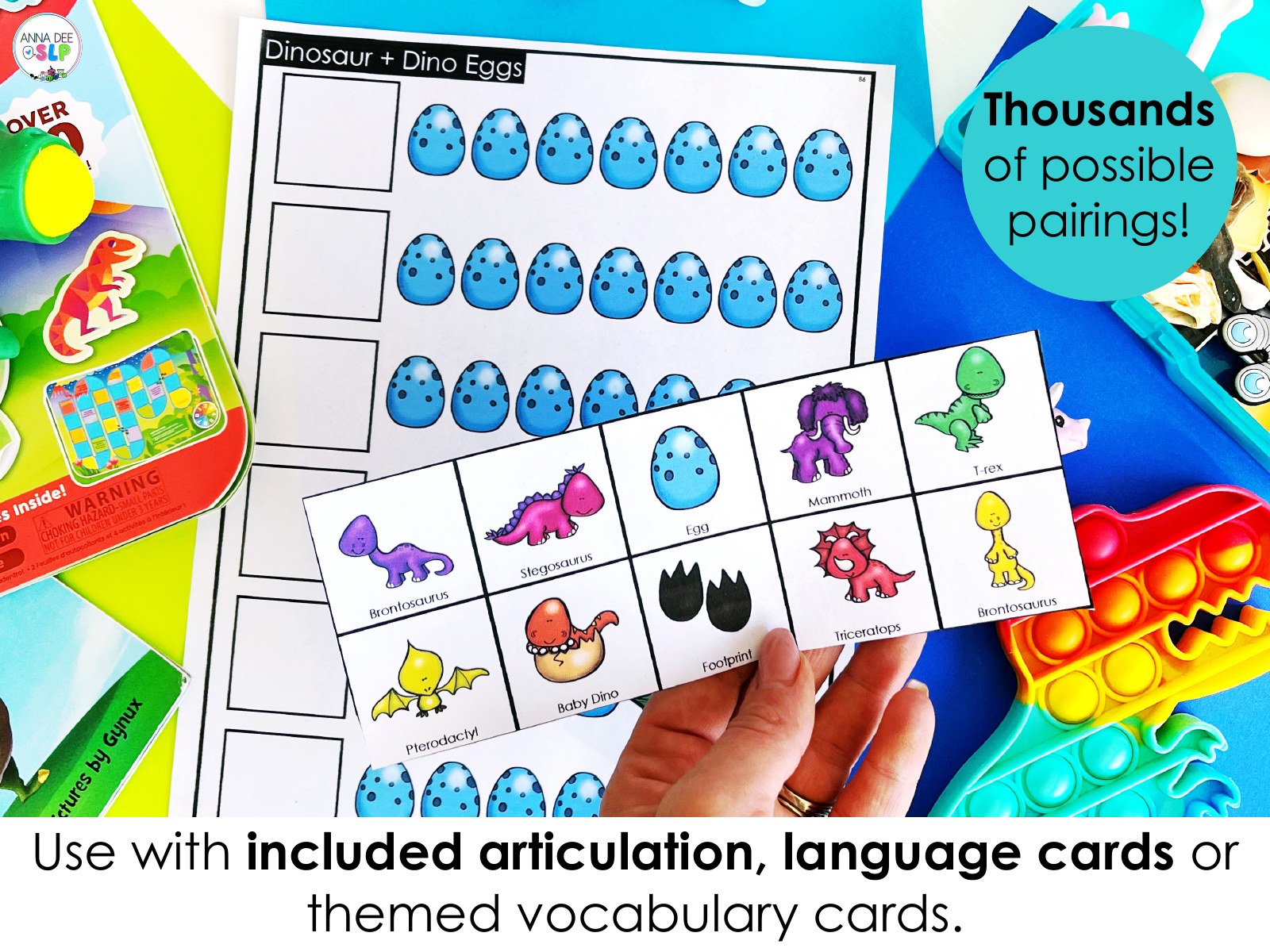 High Trial Worksheets for speech therapy preview page 4