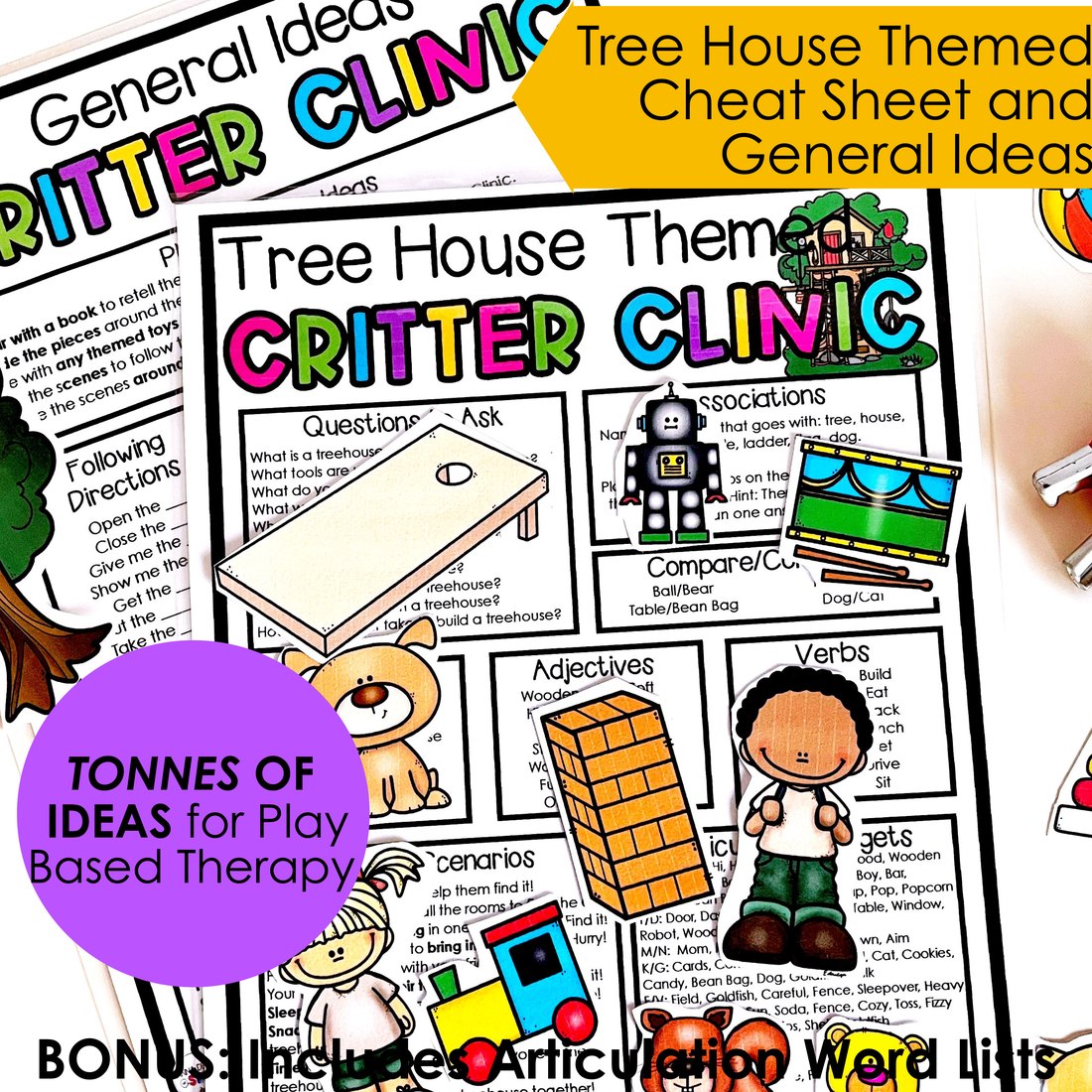 Tree House Critter Clinic speech therapy toy companion – image 4