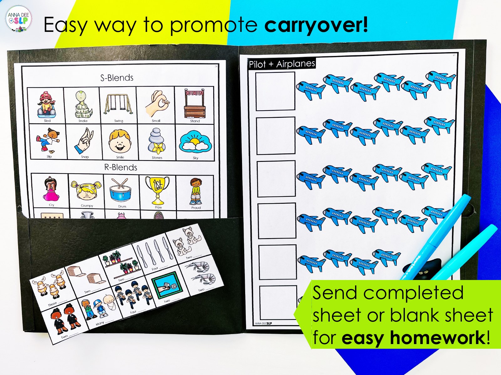 High Trial Worksheets for speech therapy preview page 8
