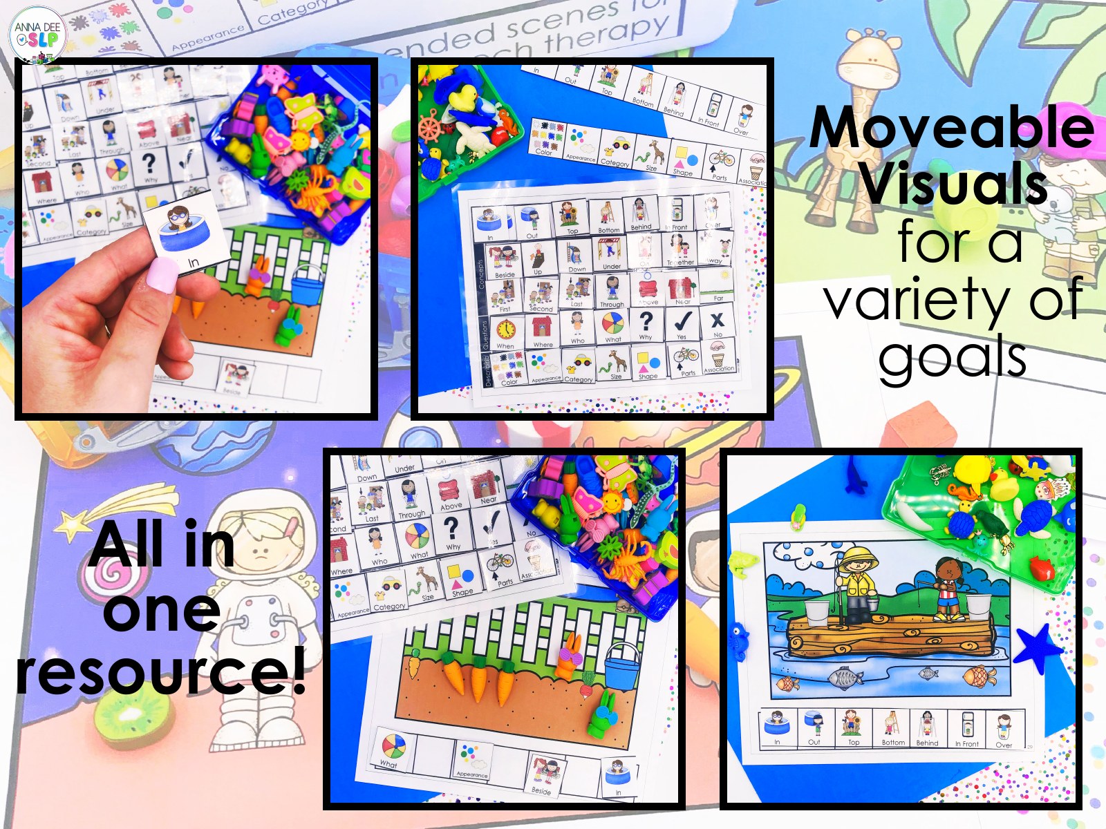 Interactive Mini Object Scenes for speech therapy preview page 5