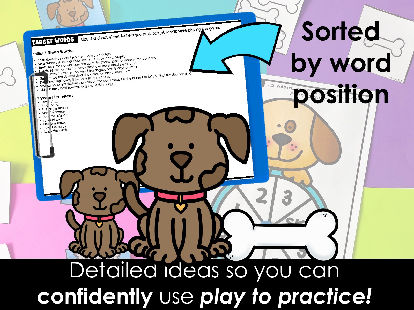 S-Blends Game for speech therapy preview page 4