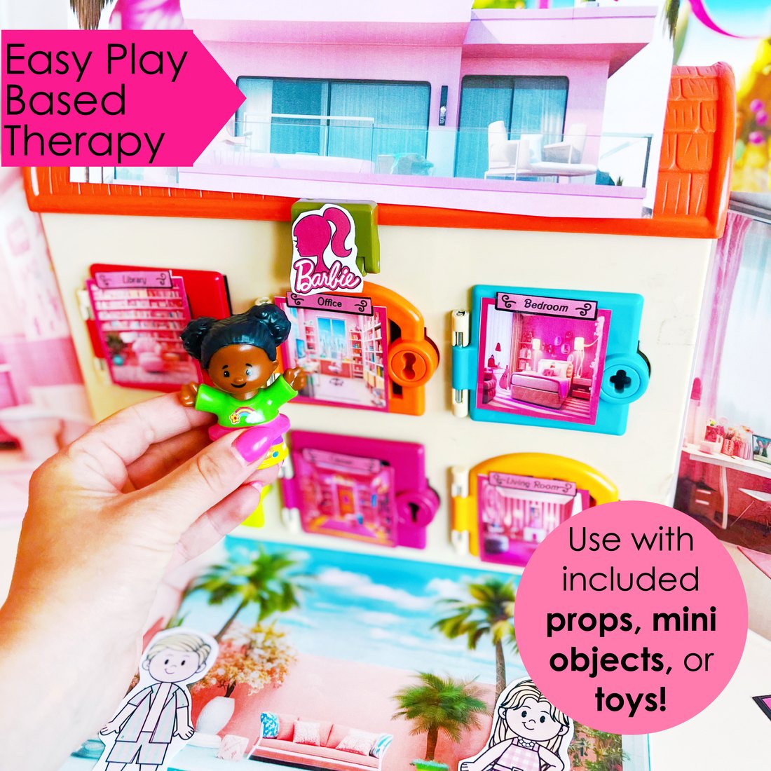 Pink Dream House Critter Clinic speech therapy toy companion – image 3