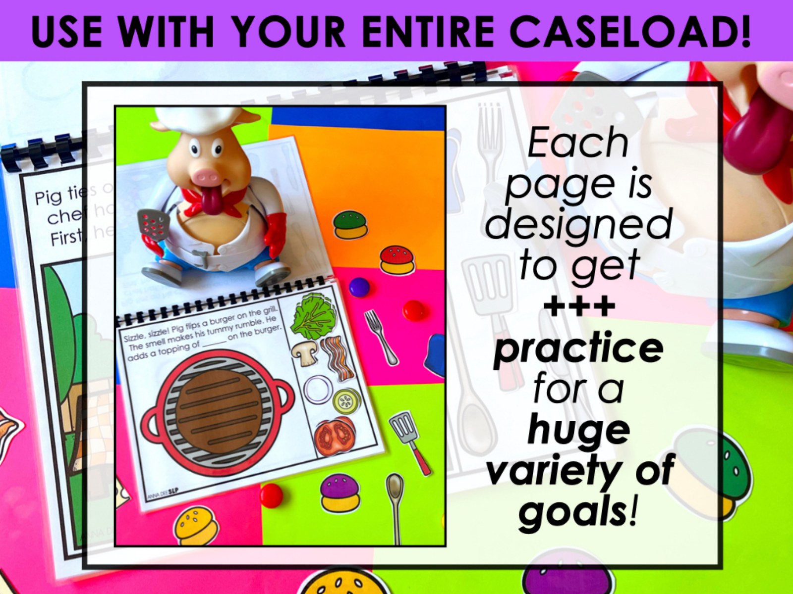 Pop the Pig Interactive Story for speech therapy preview page 3