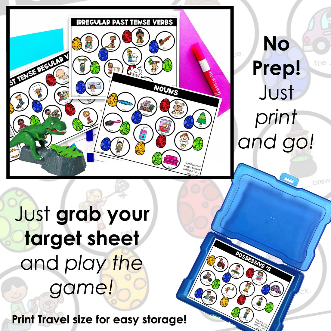 Dino Crunch game companion for speech therapy – image 2