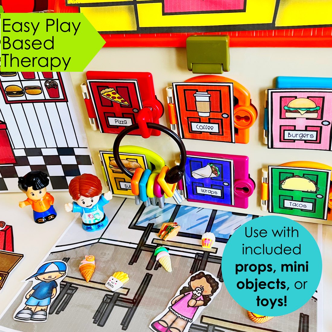 Food Critter Clinic speech therapy toy companion – image 3
