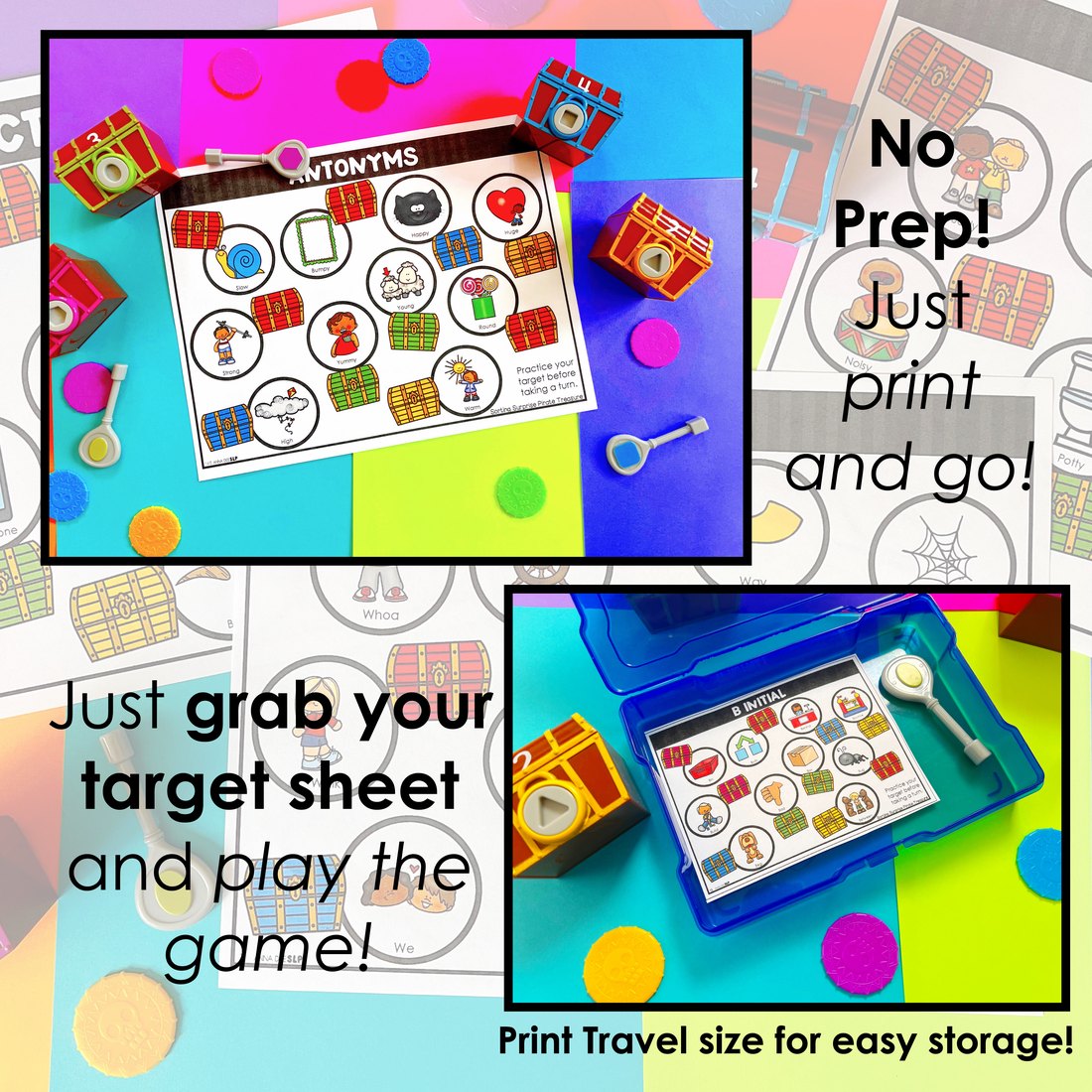Sorting Surprise Pirate Treasure Toy Companion for speech therapy – image 2