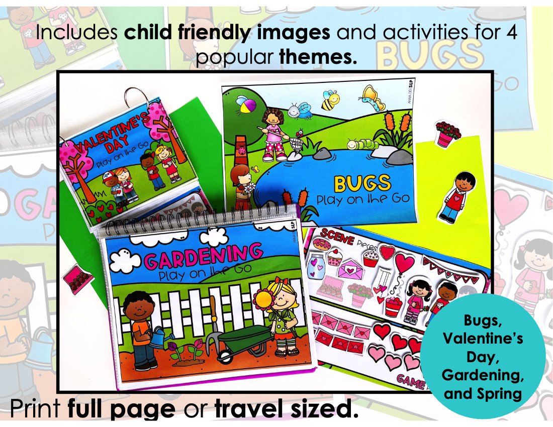 Spring Interactive Scenes and Games for speech therapy preview page 2