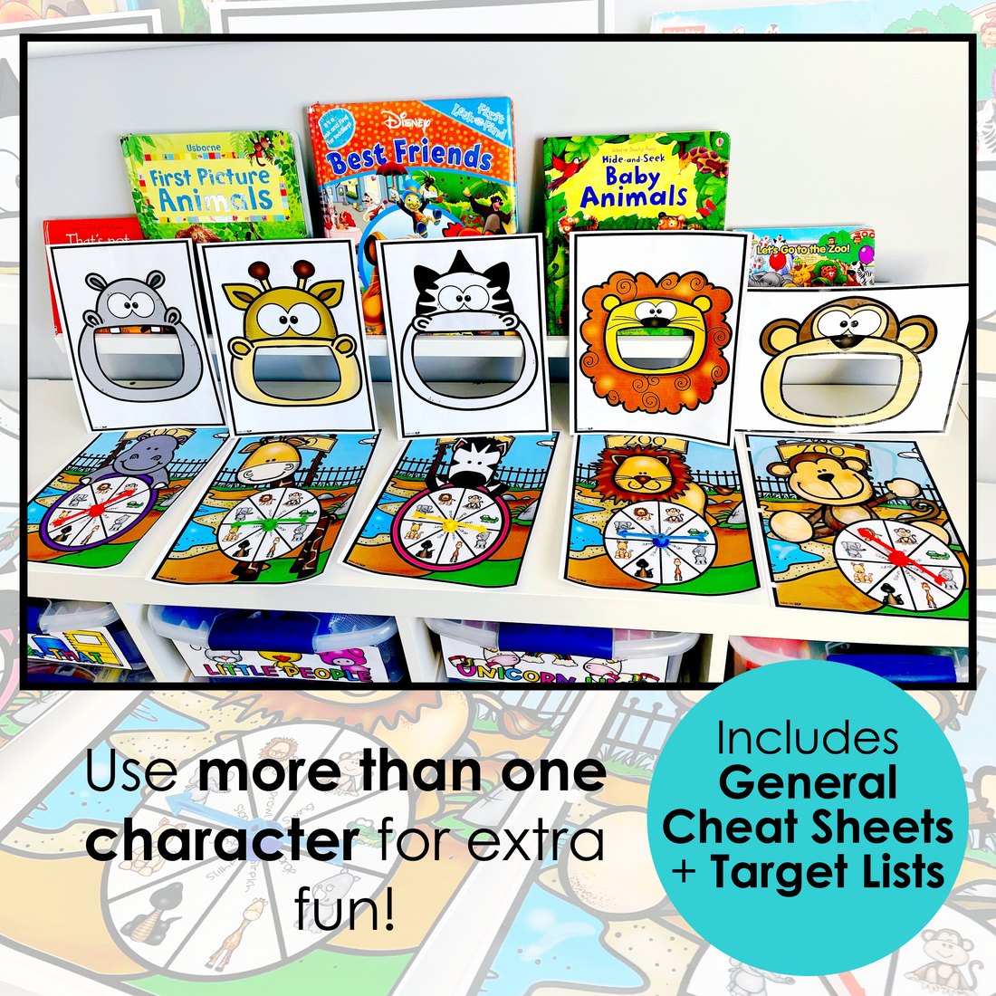 Zoo Interactive Feeding Game for speech therapy – image 4