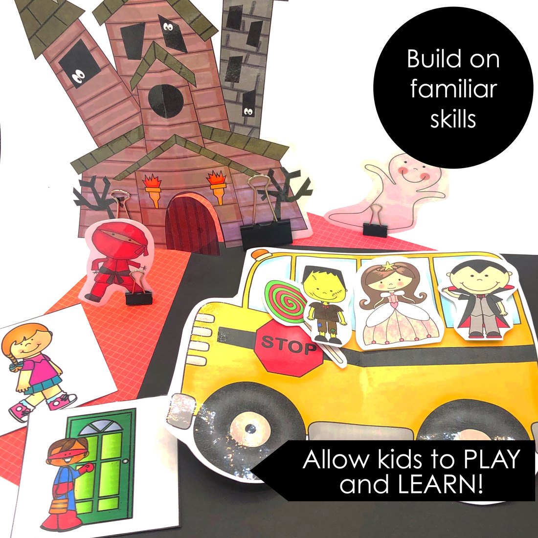 Halloween Play Based Activity for speech therapy – image 3