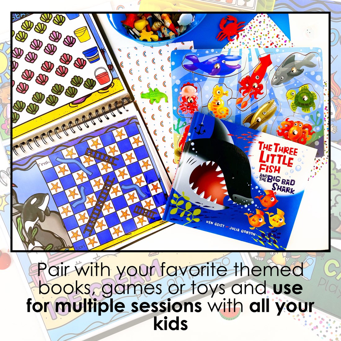 Summer Interactive Scenes and Games for speech therapy – image 4