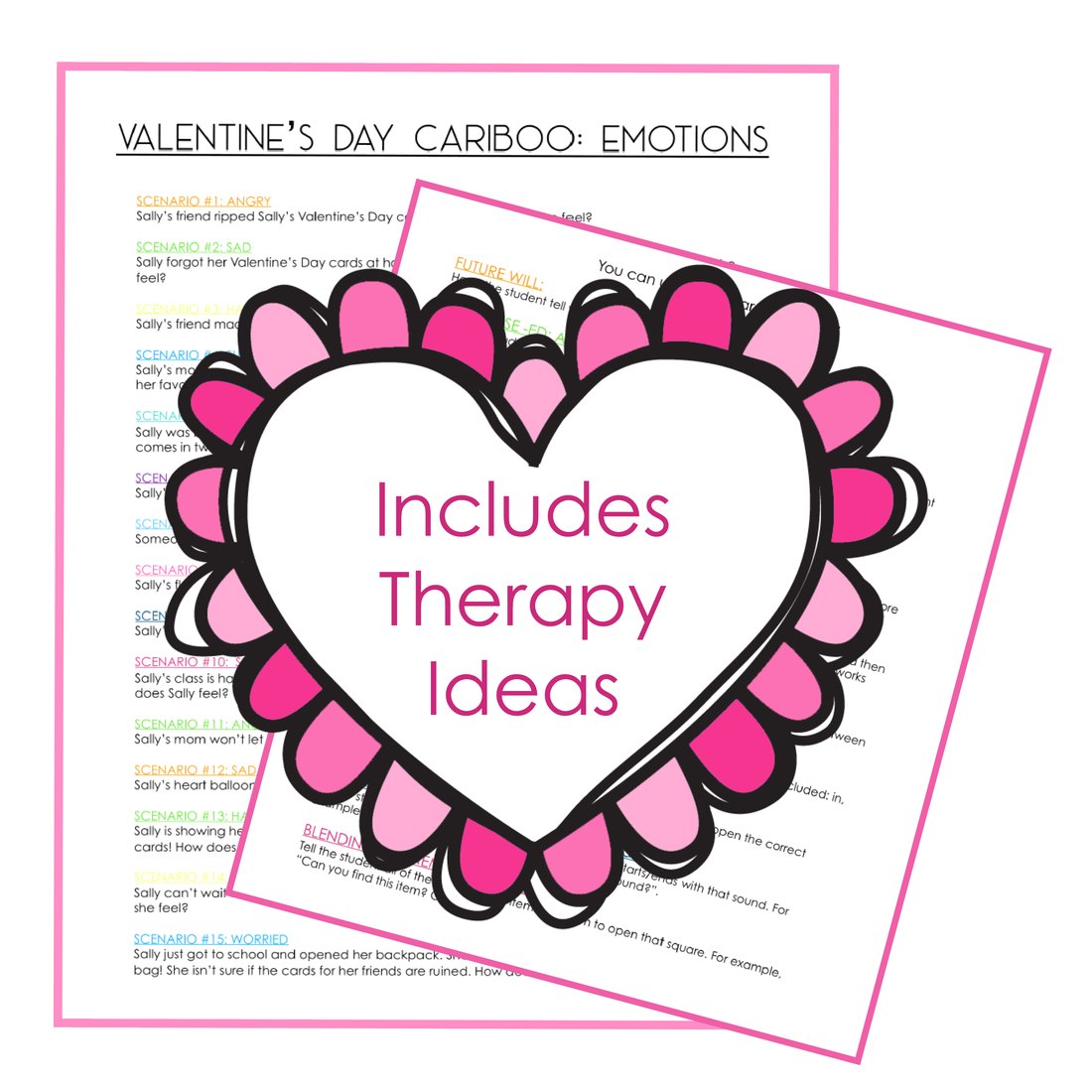 Valentine's Day Visual Supports for speech therapy – image 4