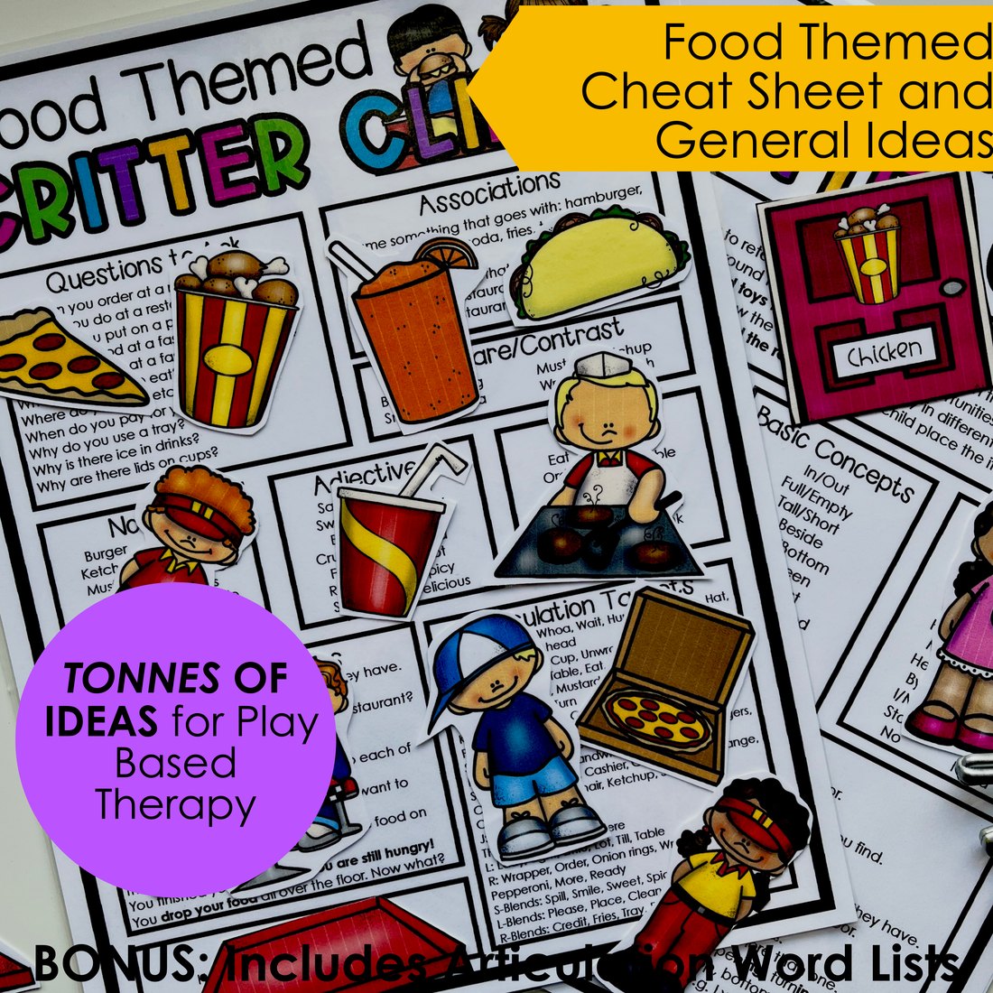 Food Critter Clinic speech therapy toy companion – image 4