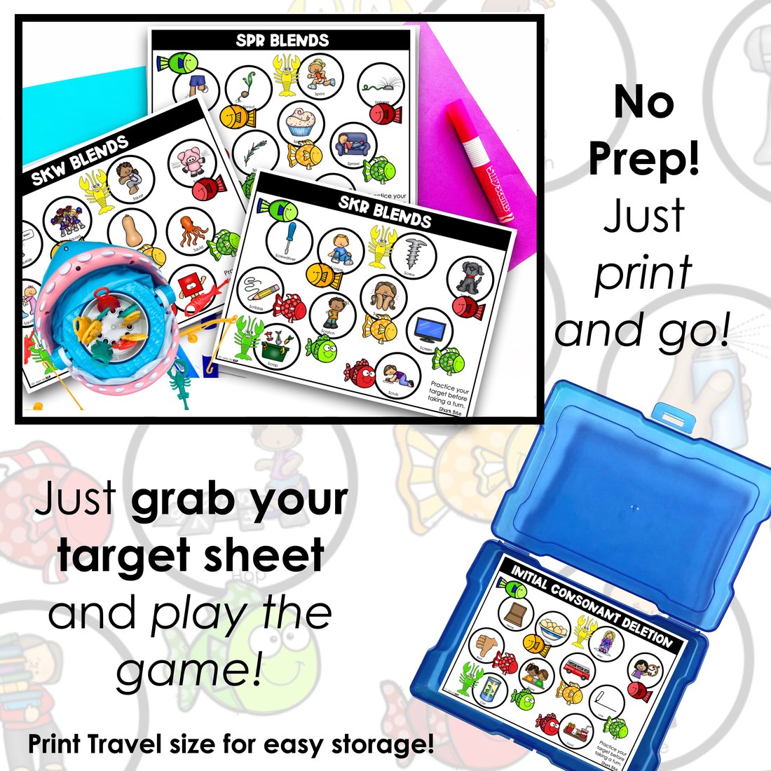 Shark Bite game companion for speech therapy – image 2