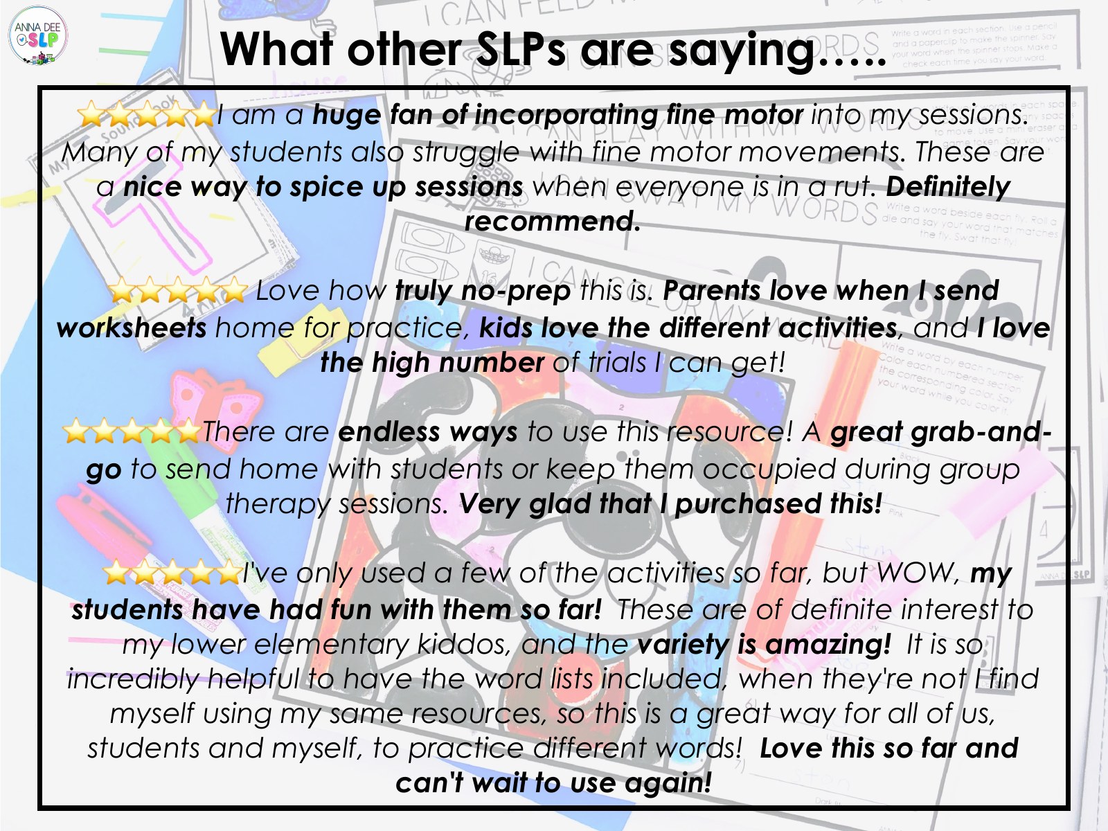 Articulation, Phonology and Apraxia Activity Binder for speech therapy preview page 8