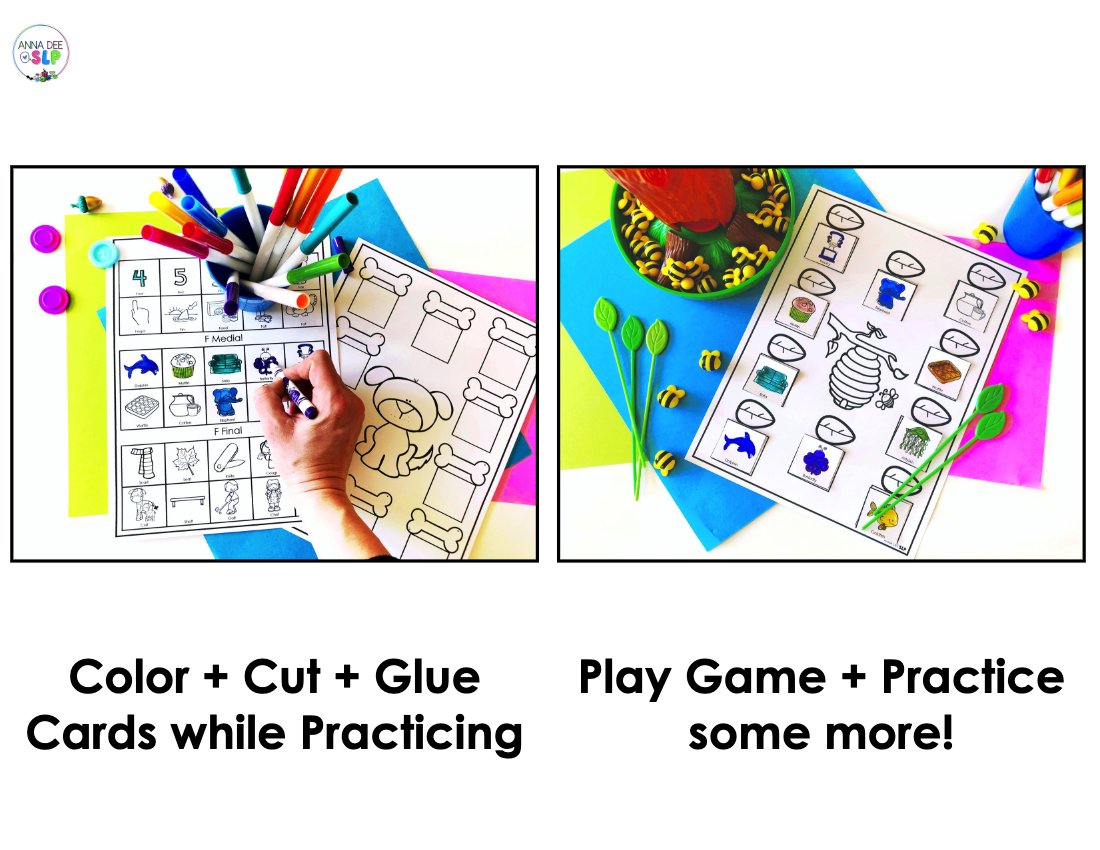 Speech therapy game and toy companions preview page 5