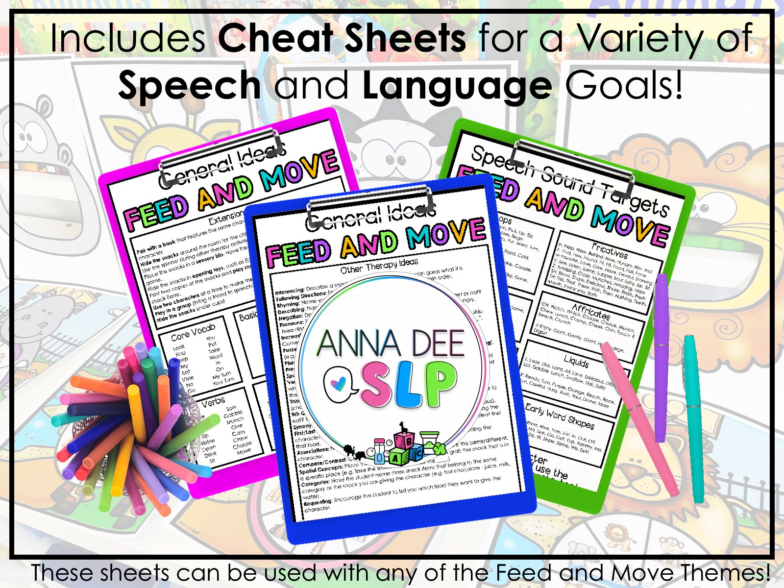 Zoo Interactive Feeding Game for speech therapy preview page 6