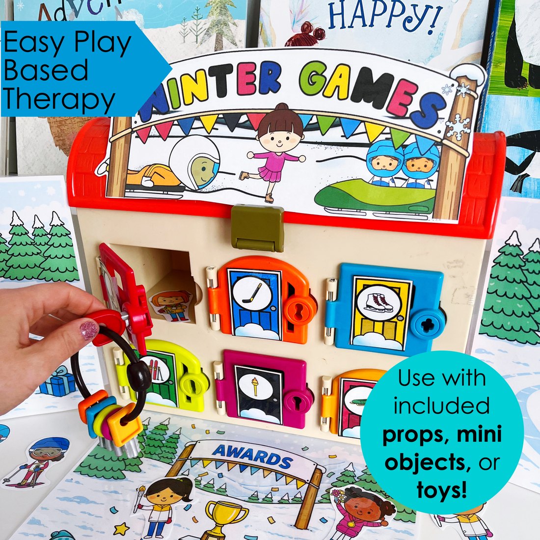 Winter Games Critter Clinic speech therapy toy companion – image 2